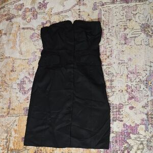 Banana Republic Black Strapless Dress